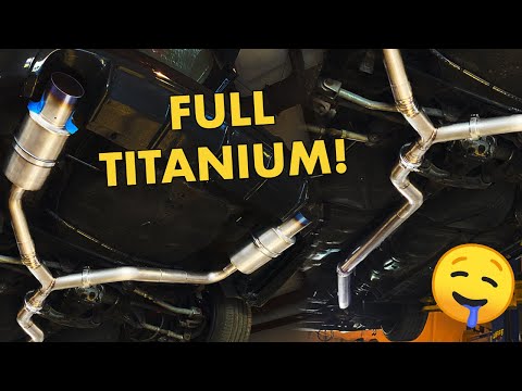 Full Vibrant Titanium Exhaust For The Legacy!