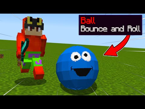 Insane Minecraft Manhunt Transformation: I'm a BALL!