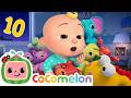 Ten In The Bed JJ S Stuffed Animal Sleepover Cocomelon Nursery Rhymes For Kids