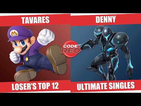 Code Red 2 - Tavares (Mario) vs. Denny (Dark Samus), Loser's Top 12
