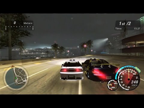 NFS Underground 2 Part 74 | OUTRUN Challenge | UNIQUE SPOILER UPGRADE | Nissan 240SX