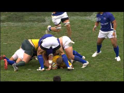 Alesana Tuilagi Try Vs Wallabies 2011