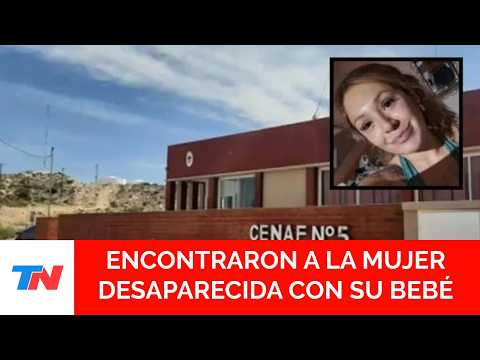 Encontraron en Río Negro a la mujer que había desaparecido junto a su bebé de 4 meses