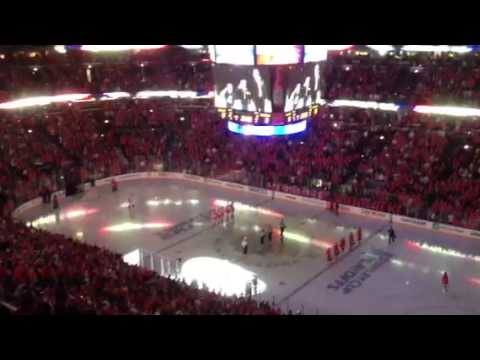 2013 Western Conference Semi Finals National Anthem