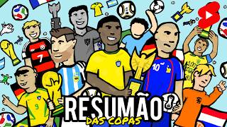 RESUMO das COPAS do MUNDO! | shorts comp.