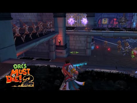 All levels main game + DLC - Orcs Must Die! 2 (Nightmare difficulty, 5 skulls)