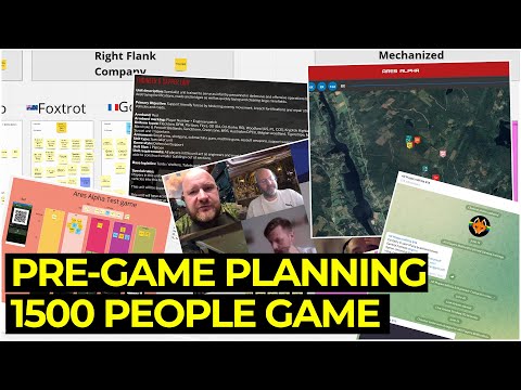 How we planned for Berget 18 (HQ & Sapper unit) - Berget 18 - Part 00 - Airsoft Milsim Sweden