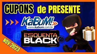 Revelei MAIS de 50 CUPONS de desconto KABUM - Esquenta Black Friday Kabum 2023