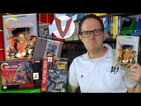 Contra How I Remember It (NES) [AVGN 202 - RUS RVV]