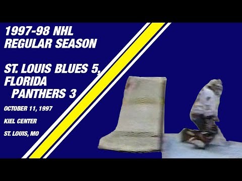 St. Louis Blues 5, Florida Panthers 3: October 11, 1997