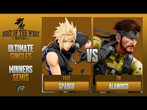 Best of the West II WINNERS SEMIS - Spargo (Cloud) Vs. AlanDiss (Snake) - SSBU