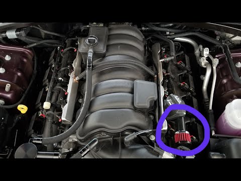 K&N Universal Oil Breather Install in my 2020 Dodge Challenger R/T Scat Pack 1320