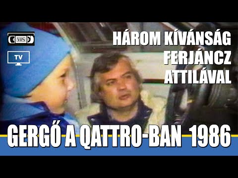 Három kívánság Ferjáncz Attilával 1986. - RallyeShop.hu