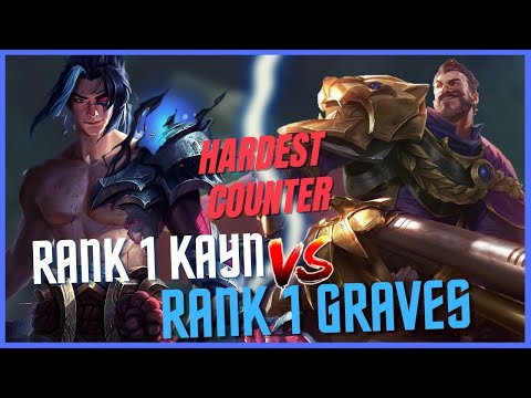Rank 1 Kayn vs Rank 1 Graves (Top 10 NA) INTENSE SHOWDOWN! - League of Legends