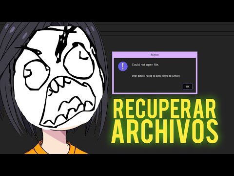 RECUPERAR PROYECTO DE MOHO PRO 12