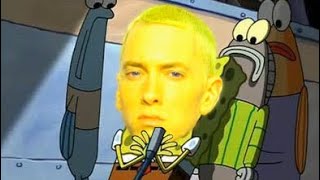 Cover art for SpongeBob Running Music (Ft. Eminem Godzilla)