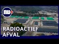 Drone filmt bergen met radioactieve aarde in Fukushima | NU.nl