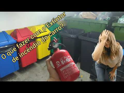 Extintor de incêndio veicular