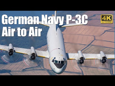 Air to Air P-3C Orion of German Navy