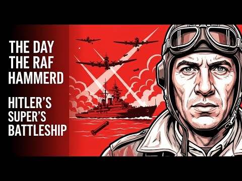 THE DAY THE RAF HAMMERED HITLER’S SUPER-BATTLESHIP