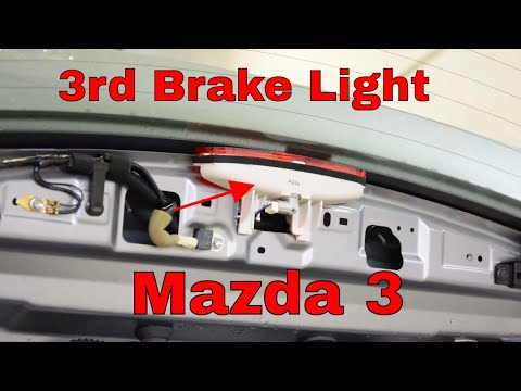 Third Brake light removal Mazda 3