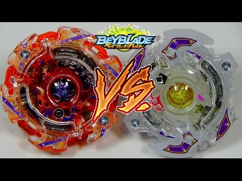 Beyblade Burst BATTLE!! Kaiser Kerbeus G.V. vs Storm Spriggan B.Y. ベイブレードバースト