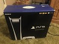 Playstation 5 1015b  unboxing and setup PS5 older better black box model