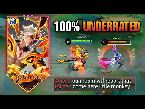 SUN IS 100% "UNDERRATED HERO" W/ HIGH DAMAGE BUILD TOTALLY INSANE!? | SUN BEST BUILD 2026 | MLBB