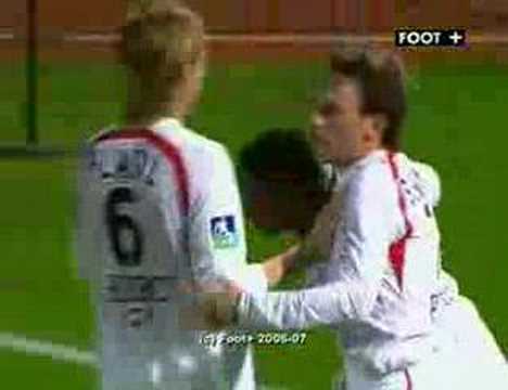 Serge Gakpe, Lille-Monaco, 1-1