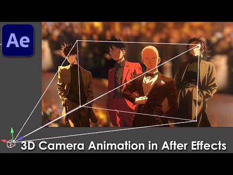 3D Camera Animation in After Effects | Beginners Tutorial [Hindi]