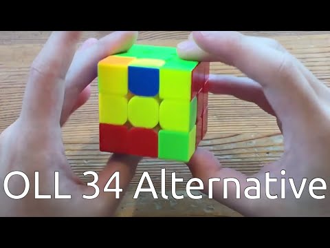 Decent Alternative OLL 34 Algorithm