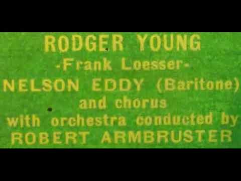 Nelson Eddy - Rodger Young (Columbia 7426-M) ("The Ballad of Rodger Young")