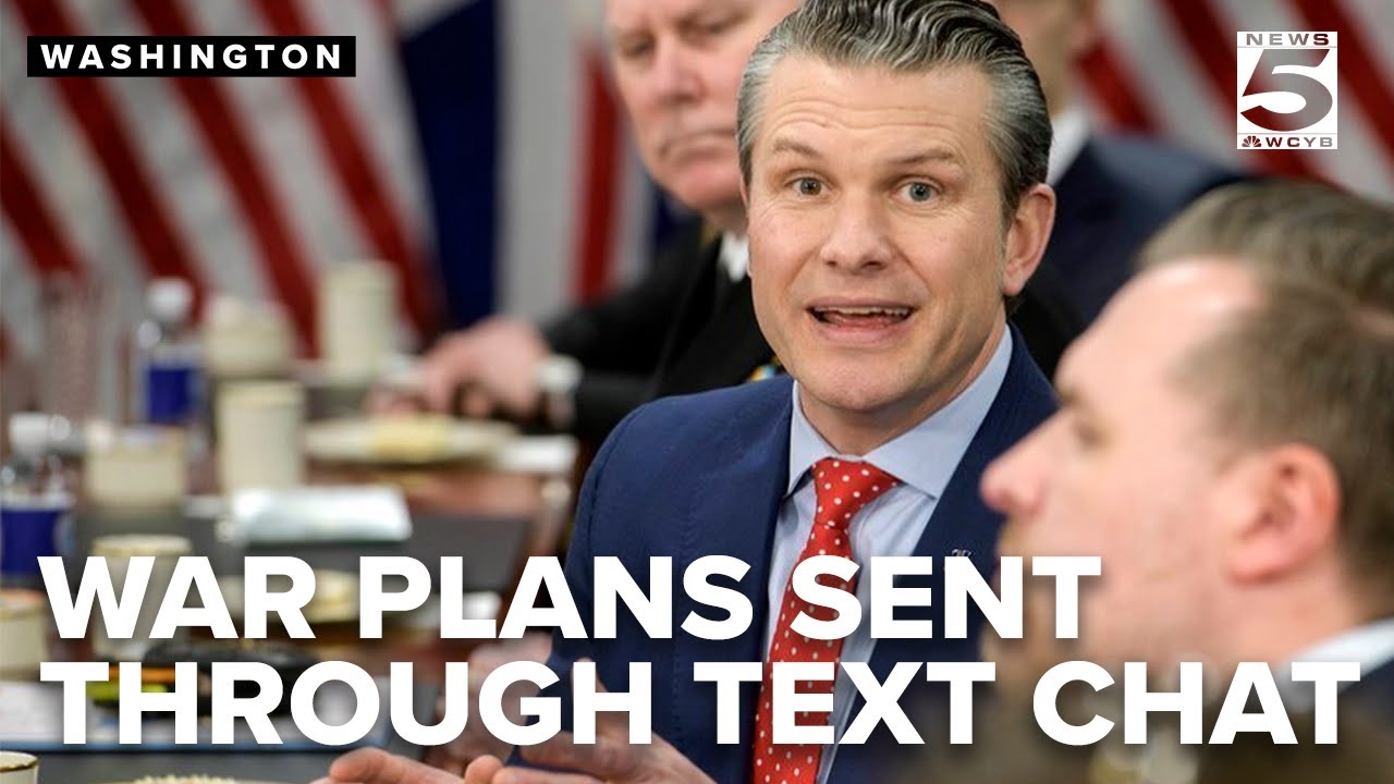 Trump administration accidentally texts journalist war plans