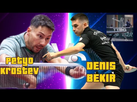 Petyo Krastev - Denis Bekir Table Tennis National singles championship
