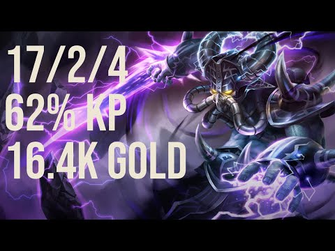 LunaLina Kassadin Mid vs Zoe KR 11.16 Challenger Replay