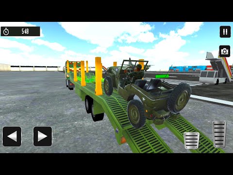 US Police Car Transporter Police Transport Game – Android Gameplay #13