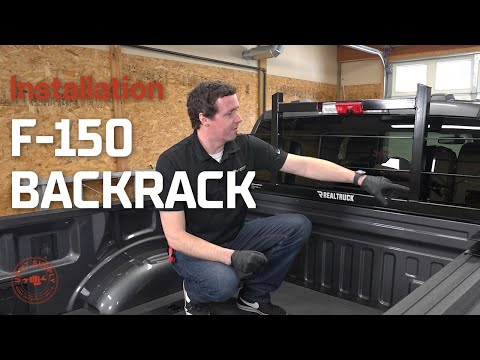 Installing a BackRack Headache Rack on Our Ford F-150