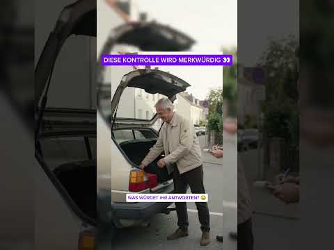 Warum er sich über diese Polizeikontrolle freut 😂 #Rentnergang