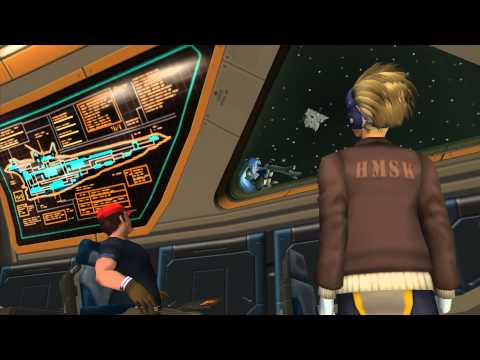 Xenosaga Episode I HD Cutscene 035 - Here Come the Space Recyclers - ENGLISH