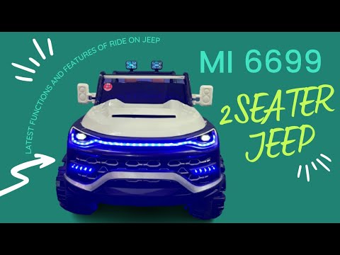 Mi 6699 big ride on jeep