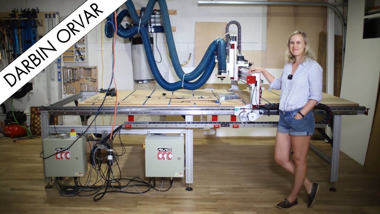 5x10 ft CNC Set Up: Dust Collection, Spoilboard & Workholding Clamps