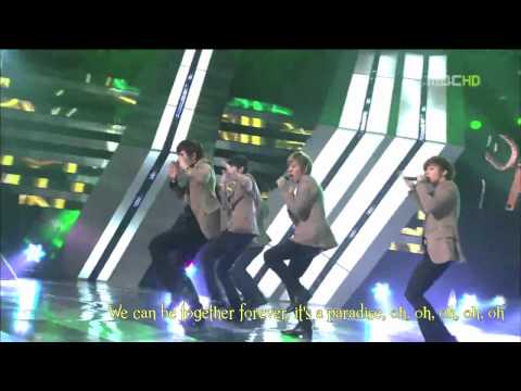 INFINITE - Paradise + Be Mine (Nov 5, 2011) Eng Sub