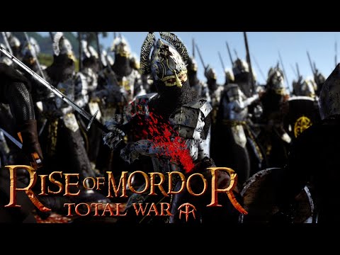 ELVES DEFEND AGAINST THE HARADRIM! - Rise of Mordor Total War Multiplayer Siege