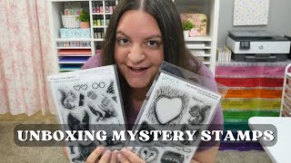 Unboxing Mystery Package of Stamps & Dies! | Epic Crafting Haul!