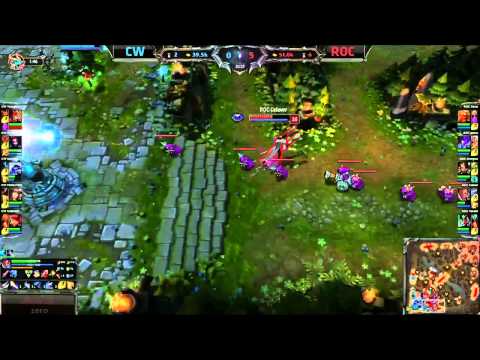[2014 EU LCS W10] CW VS Roccat HIghlights