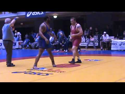 US OPEN GR Quarterfinal 120kg - Brandon Rupp vs. Akil Patterson