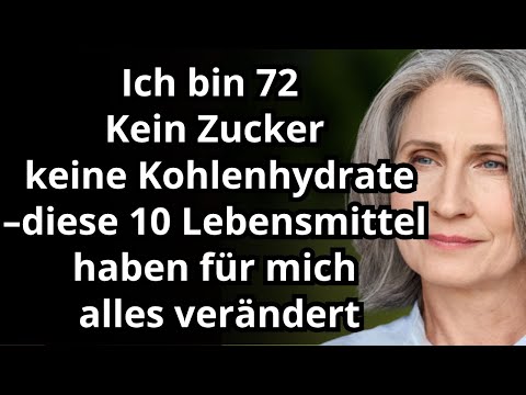 Die 10 BESTEN Lebensmittel für Senioren ohne Kohlenhydrate und ohne Zucker – 98 % liegen hier falsch