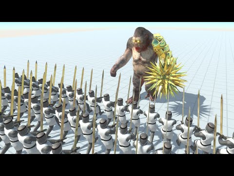 Golden Arm Goro The Giant vs Army of Units - Animal Revolt Battle Simulator