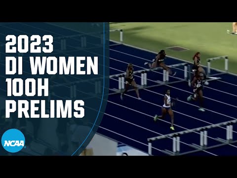 Women's 100m hurdles prelim - 2023 NCAA Outdoor Track and Field East Preliminary (Heat 6)