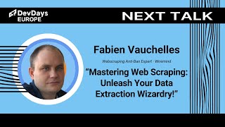 Fabien Vauchelles: Mastering Web Scraping: Unleash Your Data Extraction Wizardry!